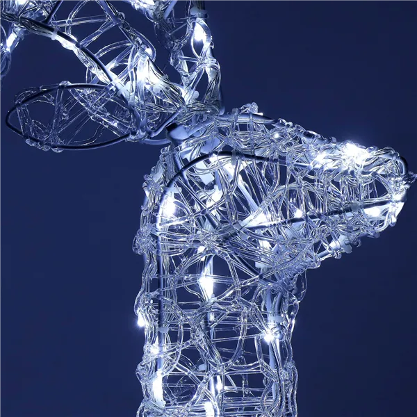 Joulukoriste LED-poro Springos CL4121 130 LED, kylmä valkoinen